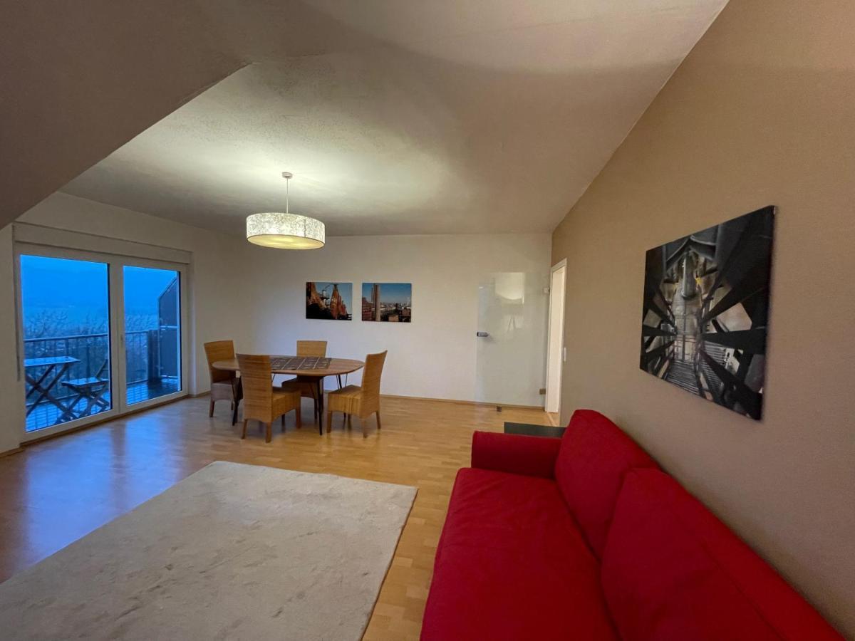 Ferienwohnung Balkonblick Am Hirschberg Sankt Wendel Dış mekan fotoğraf